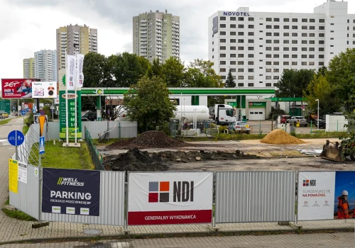 Nowy parking przy kampusie Uniwersytetu Śląskiego. Będzie miał 6 pięter i 129 miejsc