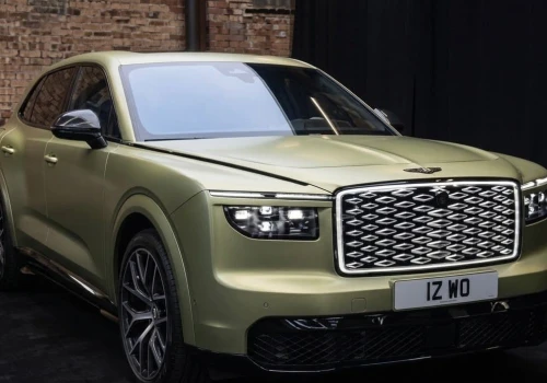 Elektryczny Bentley Torcal wyciekł do sieci