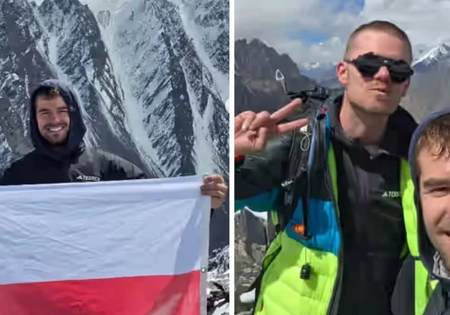 Jakub Patecki zdobył dziewiczy szczyt w Pakistanie