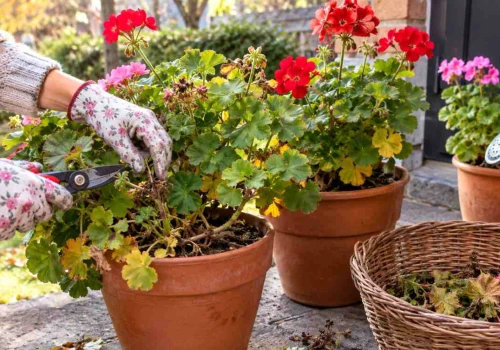 Zrób to z pelargoniami przed pierwszym mrozem. Wiosną będą nie do poznania