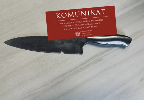 Krwawy finał domowej kłótni pod Rzeszowem. Zadał bratu kilkanaście ciosów i uciekł