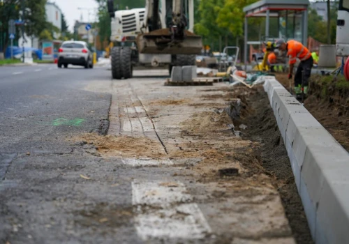 Remont Szaserów wchodzi w drugi etap. Ulicę zamkną na trzy dni