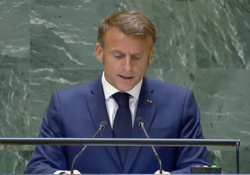 Macron: Francja popiera moratorium na ataki na infrastrukturę energetyczną i cywilną Ukrainy oraz Rosji