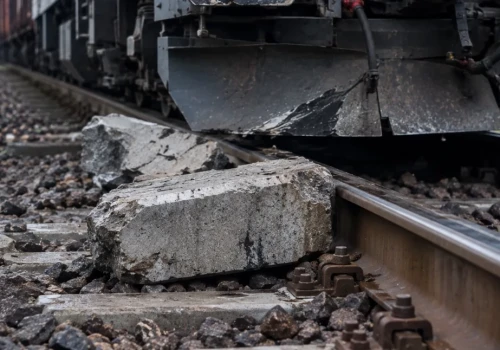 Powiat łukowski: Betonowe bloczki na torach. O krok od tragedii?
