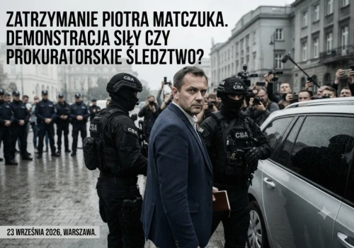 Zatrzymanie Matczuka. Czy prokuratura znów łamie kręgosłupy?