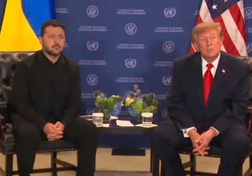 Trump spotkał się z Zełenskim. Rozmawiali o zakończeniu wojny