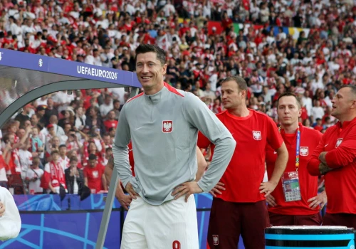 O grze w reprezentacji Polski. Robert Lewandowski: Napędza mnie głód rywalizacji. Mierzymy się z drużynami na naszym poziomie