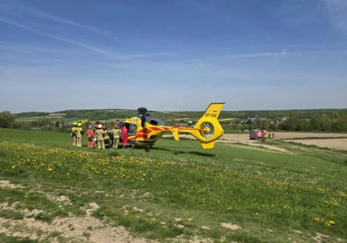 Dramatyczny wypadek w gospodarstwie. 8-latek wpadł pod traktor!