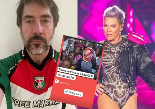 Javier Bardem apeluje o usunięcie wokalistki Pink z funkcji ambasadorki dobrej woli UNICEF za skrytykowanie Macklemore'a