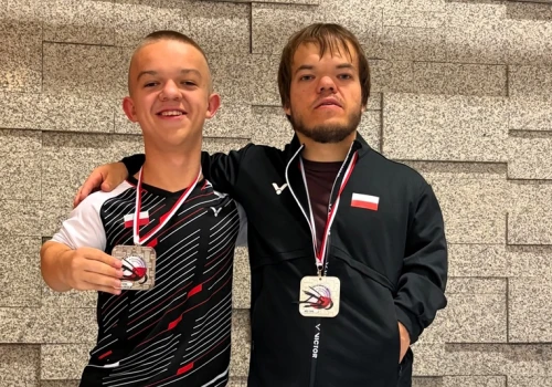Trzy srebrne medale kaliszanina na mistrzostwach Polski w para badmintonie