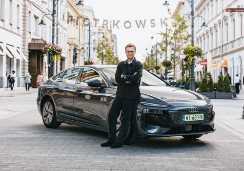 Miko Marczyk w elektrycznym Audi A6 e-tron i 1338 km na jednym ładowaniu!