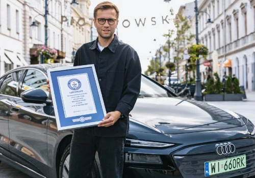 Miko Marczyk pobił kolejny Rekord Guinnessa. 1338 km na jednym ładowaniu