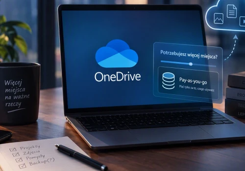 Płacisz tylko za zużyte gigabajty, ani grosza więcej. Mocna nowość w cenniku OneDrive