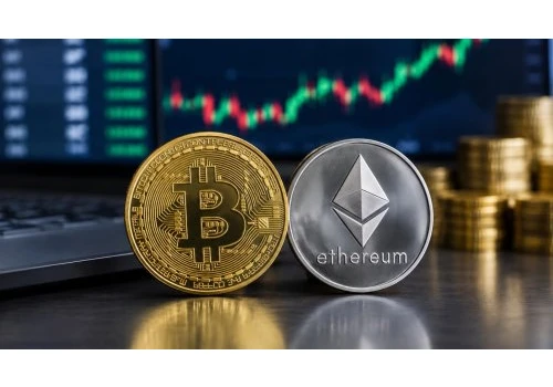 Bitcoin i ether przyciągnęły 877 mln dol.
