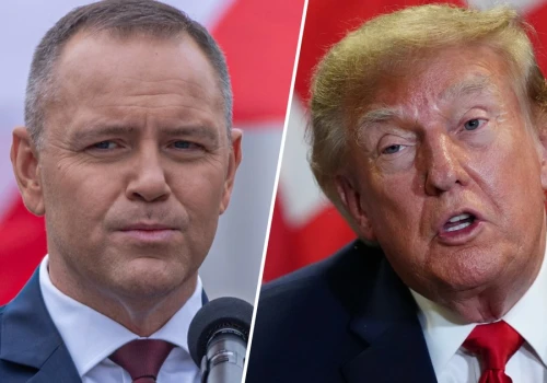 Karol Nawrocki rozmawiał z Donaldem Trumpem