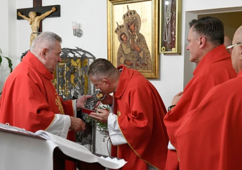 Relikwie św. Andrzeja Boboli w kaplicy chełmskiego szpitala