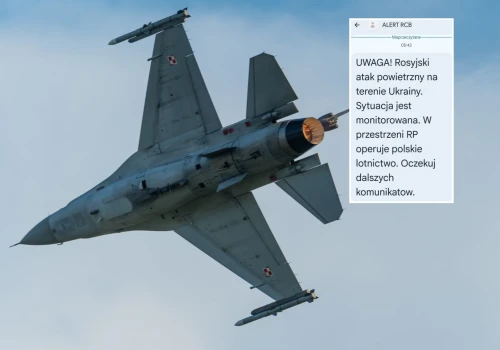 Alert RCB w województwach podkarpackim i lubelskim. Komunikat o ataku na Ukrainie