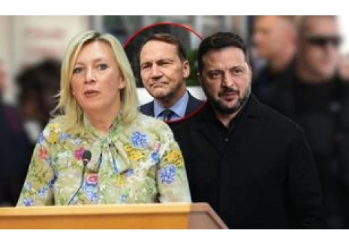 Zełenski kpi z Rosjan w ONZ. Zacharowa komentuje, oberwał Sikorski