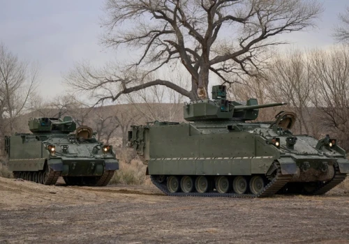 AMPV w wersji bojowego wozu piechoty testowany przez US Army