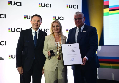 Agata Lang-Lelangue wyróżniona odznaczeniem przez UCI
