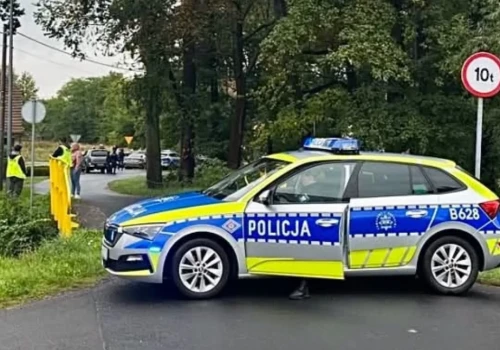 Policjant postrzelony podczas interwencji przetransportowany śmigłowcem do szpitala