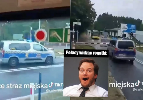 Dąbrowa Górnicza: strażnik miejski kultywujący tradycję stania między rogatkami został ukarany mandatem