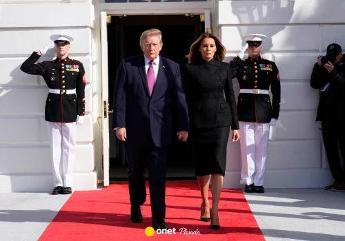 Elegancka Melania Trump wita pierwszą damę Chin. Tak prezentowała się obok męża