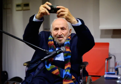 Słynny szkocki artysta z wizytą w Łodzi. Wyjątkowy dar dla Muzeum Sztuki