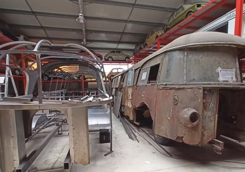 Sprawdzamy jak idzie odbudowa legendarnego autobusu „Bałtyk”