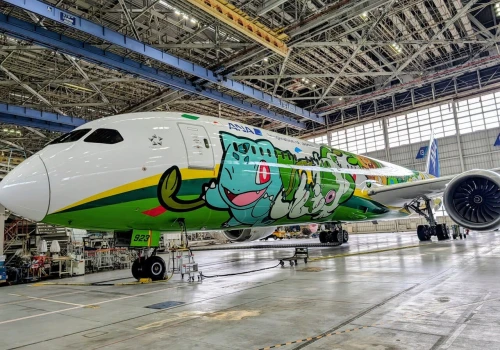 Green Pokémon Jet. ANA uruchamia specjalny Dreamliner poleci m.in. do Bangkoku, Singapuru i Dżakarty