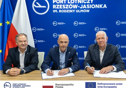 Rzeszów z umową na nadzór inwestorski przebudowy drogi startowej