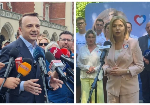 Łukasz Gibała i Monika Piątkowska w drugiej turze – najnowszy sondaż przed wyborami prezydenta Krakowa