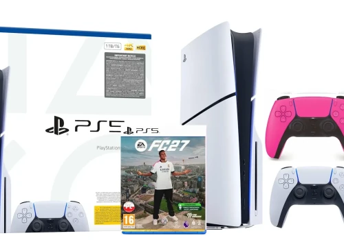 Czyżby błąd cenowy? PS5 Slim z napędem + dodatkowy pad + EA Sports FC 27 za 2,5 tys. zł