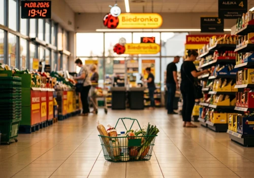 Kolejki w Biedronce. Pracownicy walczą o 1000 zł podwyżki