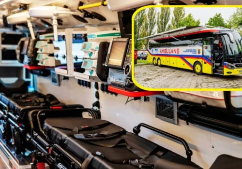 Wygląda jak autobus, działa jak mobilny szpital. Pierwszy taki ambulans trafił do Łódzkiego