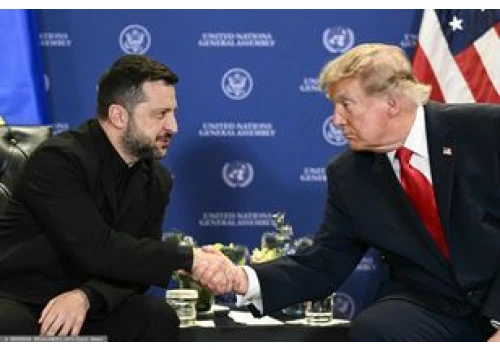 Bloomberg: Trump namawiał Zełenskiego na wyjazd do Moskwy