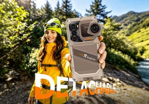 Ten smartfon ma odłączaną kamerę sportową. RugOne Xsnap 7 Pro trafi do Polski