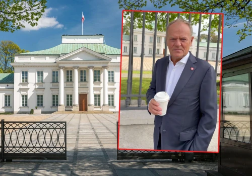 Tusk pod Belwederem zwrócił się do Nawrockiego. „To co, robimy?”