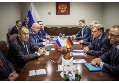 Niespodziewane spotkanie szefów MSZ Rosji i Niemiec. Tyle na razie wiadomo