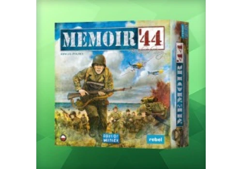 Gra planszowa Memoir ’44 (edycja polska) już za 166,17 zł w Empiku. Ocena 7,5/10 na BGG