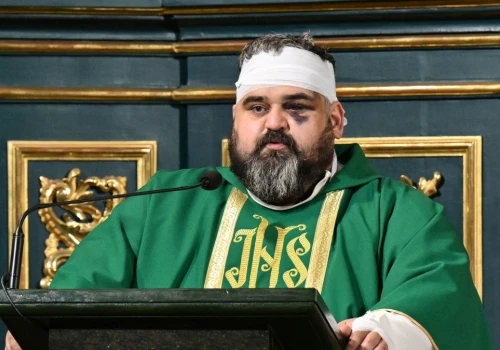 Echa tragedii w Jarosławiu. Poszkodowany ksiądz przemówił do wiernych