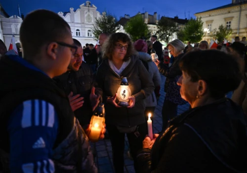 Marsz milczenia przeszedł przez Jarosław