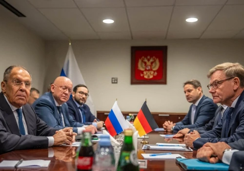 Ławrow spotkał się z szefem niemieckiego MSZ. 