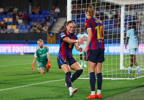 Historyczna chwila w meczu Barcelony. Pajor z asystą