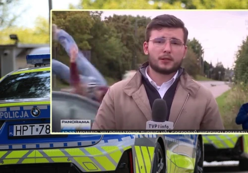 Kamera TVP Info nagrała potrącenie 14-latki w Kościerzynie