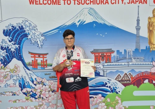 Maria Juroszek ze złotym medalem w Japonii