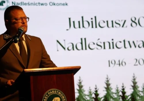 Od min w lesie do 44 stron o siekierze. 80 lat Nadleśnictwa Okonek