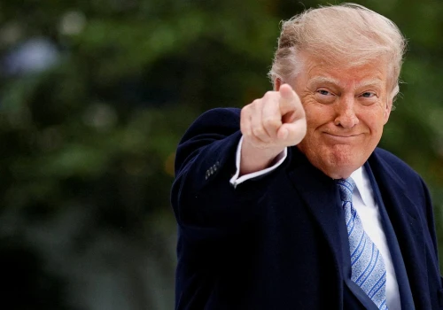 Trump zwrócił się do Nawrockiego i Polonii. 