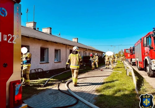 Gasili pożar mieszkania w Słupcy