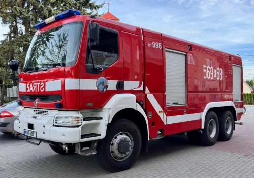 Ciężki Kerax wzmocnił podział bojowy OSP Czarnochowice